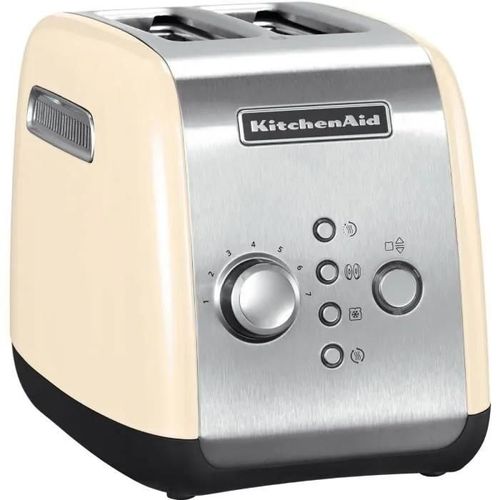 KitchenAid 5KMT221EAC - Grille-pain - 2 tranche - 2 Emplacements - crème