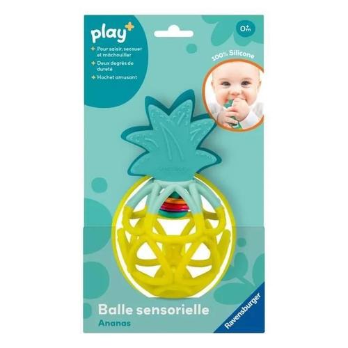 Ravensburger -Play + - Balle Sensorielle Ananas - Des 6 Mois - Version Fran¿Aise - 34013