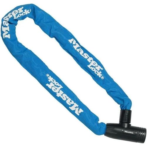 Master Lock Chaîne Antivol Vélo [Clé] [90 Cm Chaîne] [Bleu] 8391eurdprocolb