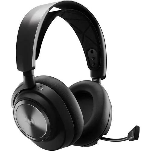 SteelSeries Arctis Nova Pro Wireless - Micro-casque - circum-aural - fréquence/Bluetooth radio de 2,4 GHz - sans fil - Suppresseur de bruit actif - avec GameDAC Gen 2 - pour Nintendo Switch; Sony...