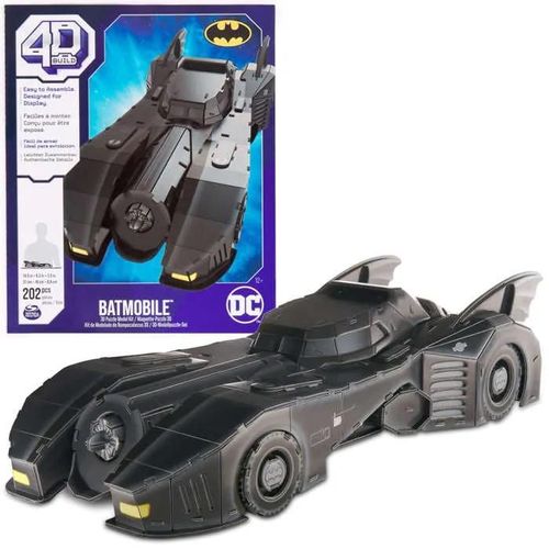 4d Build Batmobile Batman Dc Comics 4d Build
