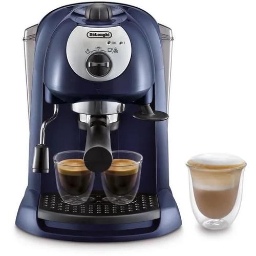 De'Longhi EC 191 - Machine à café avec buse vapeur "Cappuccino" - 15 bar - bleu nuit