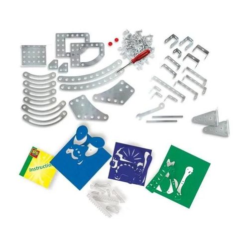 Kit De Construction De Dinosaures En Métal - Tricératops Et Spinosaure