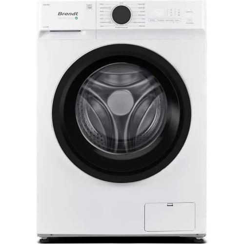 LAVE-LINGE HUBLOT BRANDT LLC3124W - 12 KG - INDUCTION - L60CM - 1400 TRS/MIN - CLASSE A - BLANC