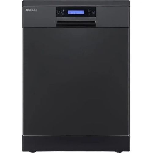 Brandt LVC144IB - Lave vaisselle Noir - Pose libre - largeur : 60