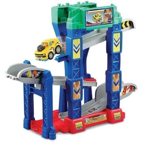 Tut Tut Aventures Tut Tut Bolides Serie Pro - Multi Cascades Jump & Go 4 En 1 (+ Jad, Super Cascades)