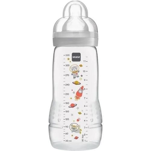 Biberon Mam 330ml Gris Décoré