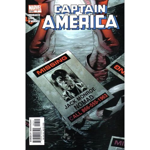 Captain America # 7 ( V.O. Marvel 2005 ) *** John Paul Leon Art Stand-Alone / Jack Monroe