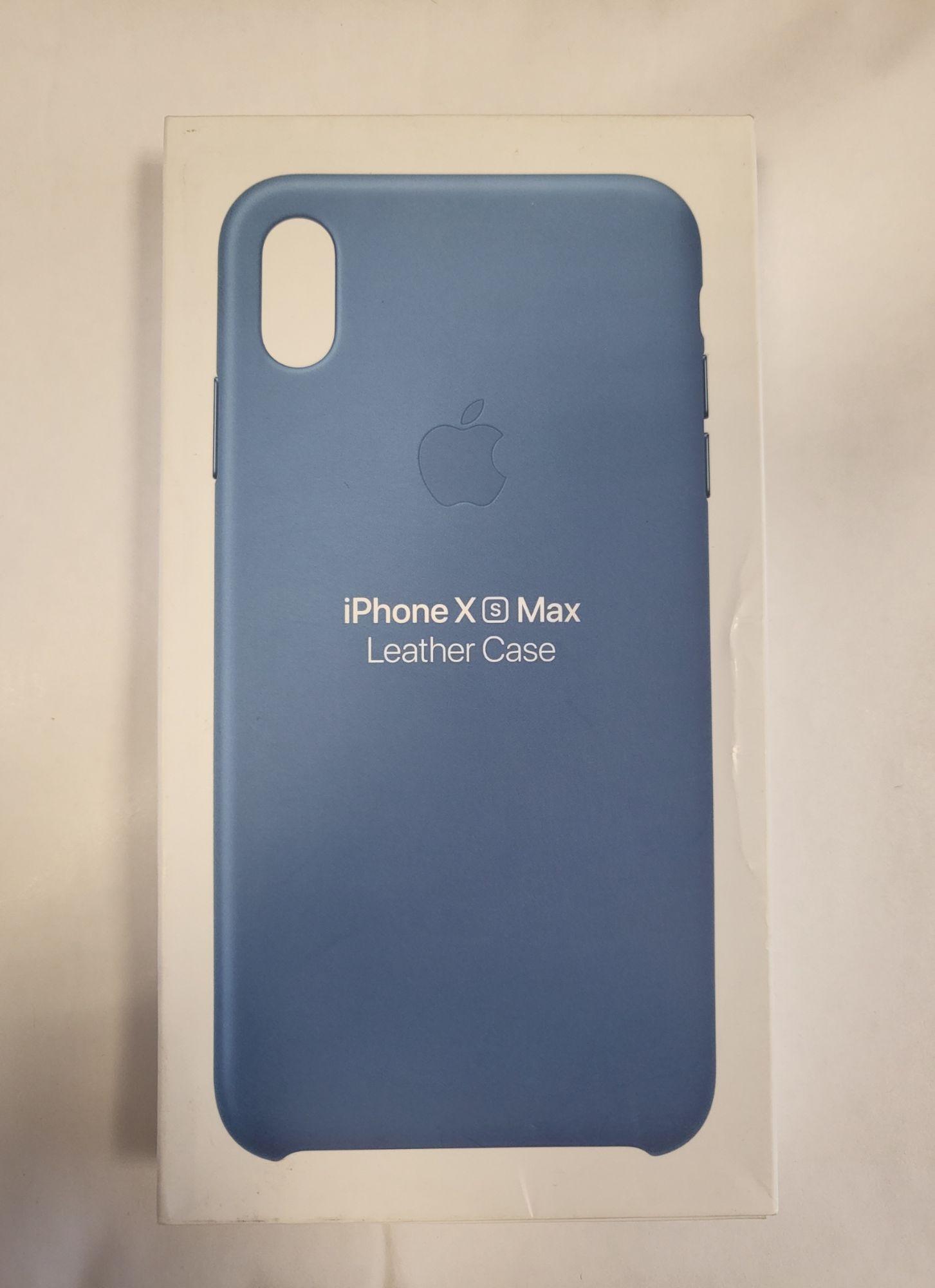 iphone xs max original leather case