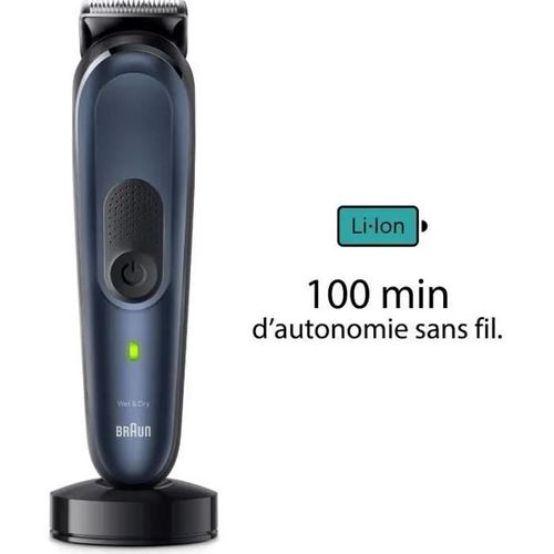 Braun Mgk7421 Tondeuse Tout-En-Un Avec 8 Accessoires