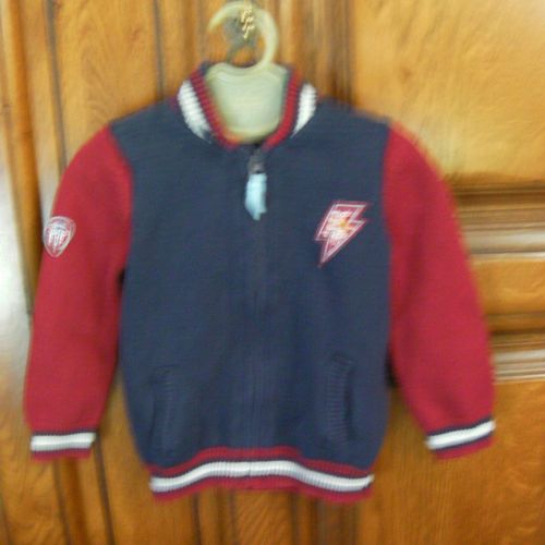 Gilet Bleu Marine Sergent Major - Taille 24 Mois