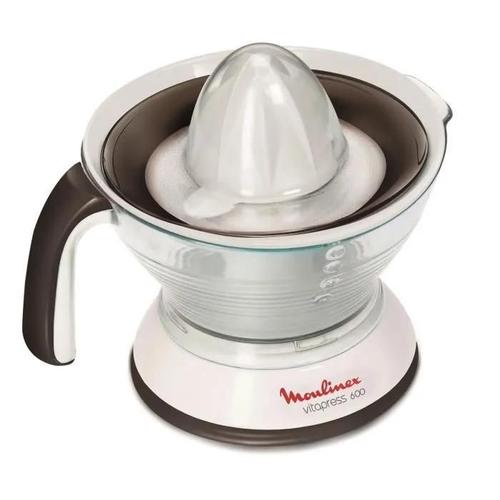 Moulinex Vitapress PC300B - Presse-agrumes - 0.6 litre - 25 Watt - blanc/gris foncé