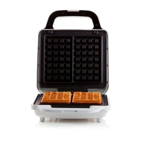 DOMO DO9222W - Gaufrier - 900 Watt - acier inoxydable
