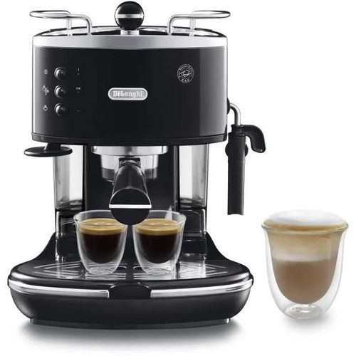 De'Longhi Icona ECO 311.BK - Machine à café avec buse vapeur '"Cappuccino'" - 15 bar - noir onyx