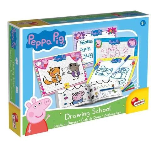 Liscianigiochi- Peppa Pig École De Dessin 92215 Non Applicable