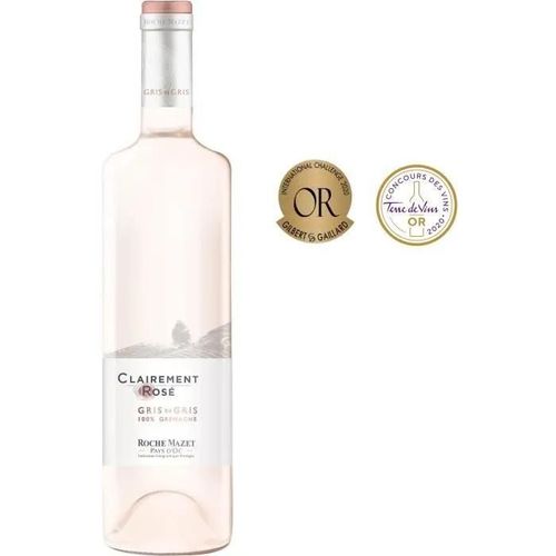 Clairement Rosé De Roche Mazet 2019 Pays D'oc - Vin Rosé De Languedoc
