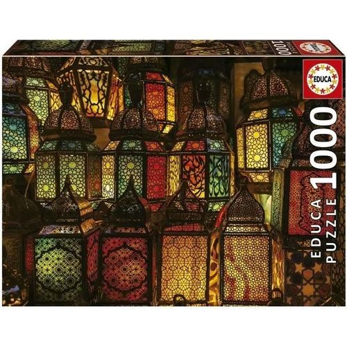 Collage De Lanternes - Puzzle De 1000 Pieces