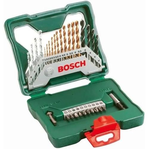 Forets Meches Embouts Fraises Coffret Titane X-Line 30 Pieces