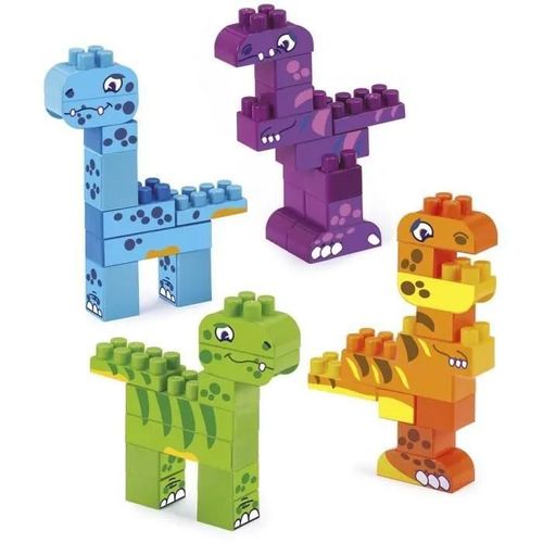 Ecoiffier Coffret Dinosaures 150 Pièces - Abrick