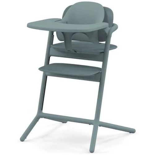 Pack Chaise Lemo 3 En 1 (Chaise + Babyset + Plateau Repas) - Stone Blue - Cybex Gold