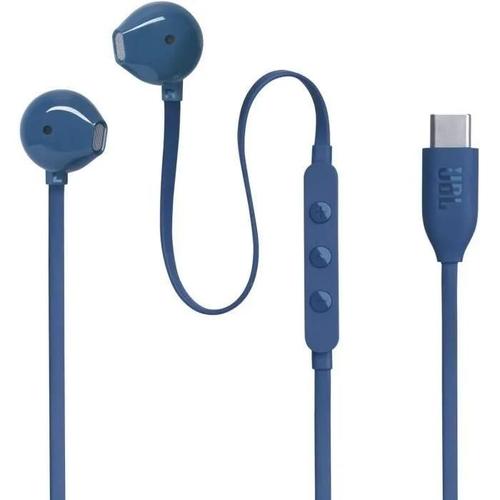 Ecouteurs intra-auriculaires filaire JBL Tune 305C bleu