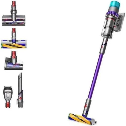 Dyson Gen5detect Absolute - Aspirateur balai 2-en-1 - purple/steel - 1 batterie, chargeur inclus