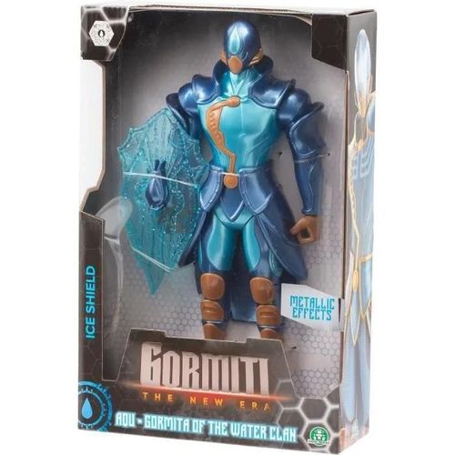 Live Action Gormiti - Figurine Articulée De 27 Cm Gormiti Avec Arme - Eau