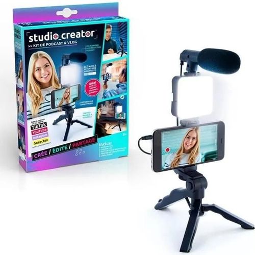 Studio Creator Kit De Podcast & Vlogging