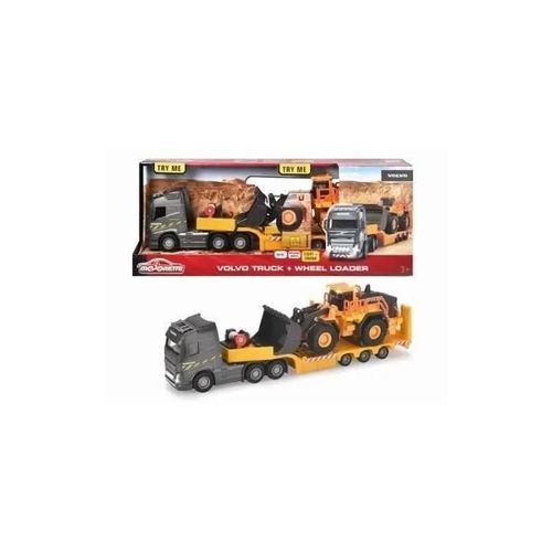Gamme Majorette Majo Gs Volvo Camion+Chargeur 35cm