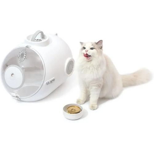 Caisse De Transport - M Pets - Submarine - 2 Roues - Sac A Dos/Chariot - 6 Kg Max - Blanc