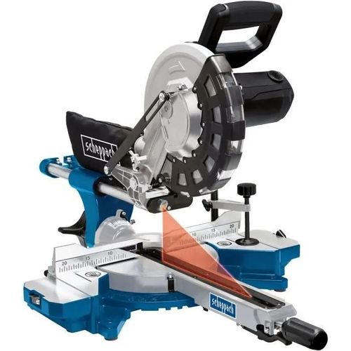 Scie à onglet radiale SCHEPPACH 255 mm 2000W - HM254