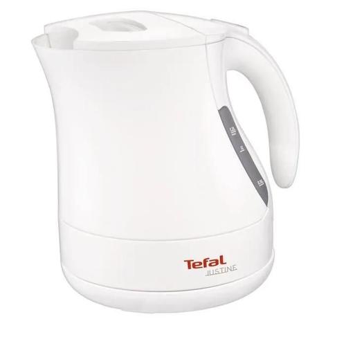 Tefal Justine BF512011 - Bouilloire - 1.2 litres - 2.4 kWatt - blanc brillant