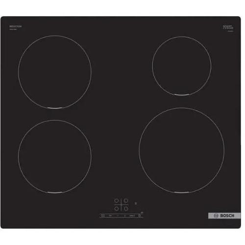 Bosch Serie PUE611BB5E Table de cuisson à induction Noir - 4 foyers