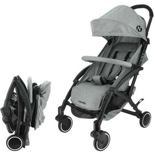 Nania Poussette Compacte Lili 0-36 Mois - Légère 6kg (Gris)