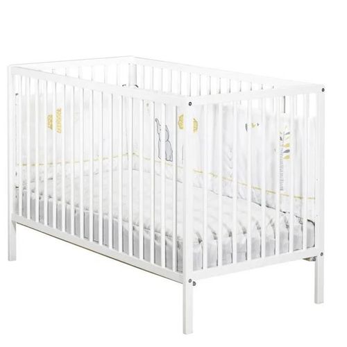Lit 60x120 Blanc 1er Prix - Sauthon On Line