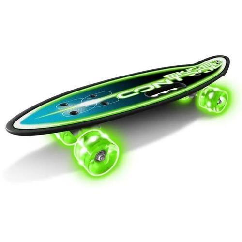 Stamp Skateboard 24 X 7 Skids Control Avec Poignée Et Roues Lumineuses