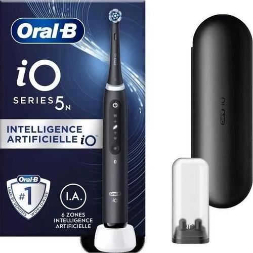 Brosse A Dents Électrique Oral-B Io5 Connectée - 80363971 - Noir - Sans Fil