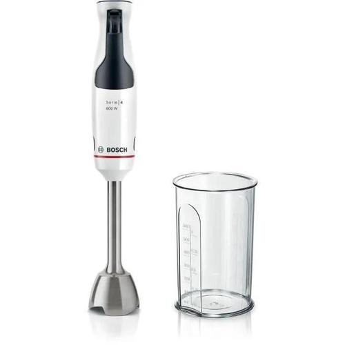 Bosch Serie | 4 ErgoMaster MSM4W210 - Mixeur à main - 600 Watt - blanc