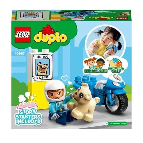 LEGO DUPLO - La moto de police - 10967