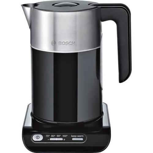 Bosch Styline TWK8613P - Bouilloire - 1.5 litres - 2.4 kWatt - noir/inox