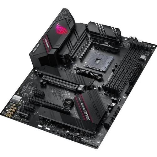 ASUS ROG STRIX B550-F GAMING WIFI II - Carte-mère - ATX - Socket AM4 - AMD B550 Chipset - USB-C Gen2, USB 3.2 Gen 1, USB 3.2 Gen 2 - 2.5 Gigabit LAN, Wi-Fi 6, Bluetooth - carte graphique...