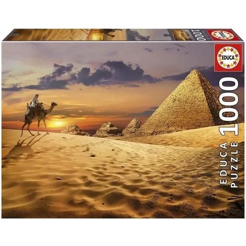 Chameau Dans Le Désert - Puzzle De 1000 Pieces