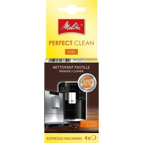 Melitta - Perfect Clean Pour Machine Ã  Espresso - 4 Pastilles