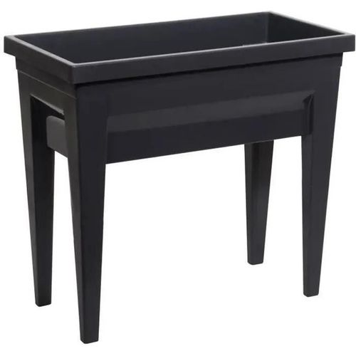 Eda Espace Potager Avec Table City Végétable 73x38,5x68cm - Contenance 57l - Gris Anthracite