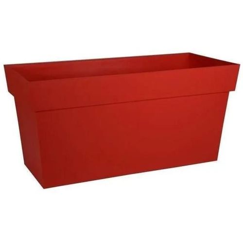 Eda Muret Avec Roulettes Toscane - 79 X 35 X H 39 Cm - 74 L - Rouge Rubis