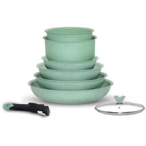 Batterie De Cuisine - Arthur Martin - Amv12 - Batterie De Cuisine 8 Pieces - Tous Feux Dont Induction