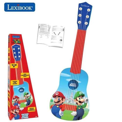 Super Mario Ma Première Guitare Mario  53 Cm