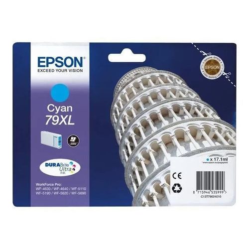 Cartouche d'encre Epson 79XL Cyan Tour de Pise