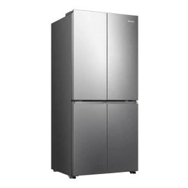 Réfrigérateur-congélateur Hisense RQ5P470SEIE - congélateur inférieur à porte française - WiFi - 79.4x69.8x178.5 cm (lxpxh) - 483 litres - classe E - métal brillant