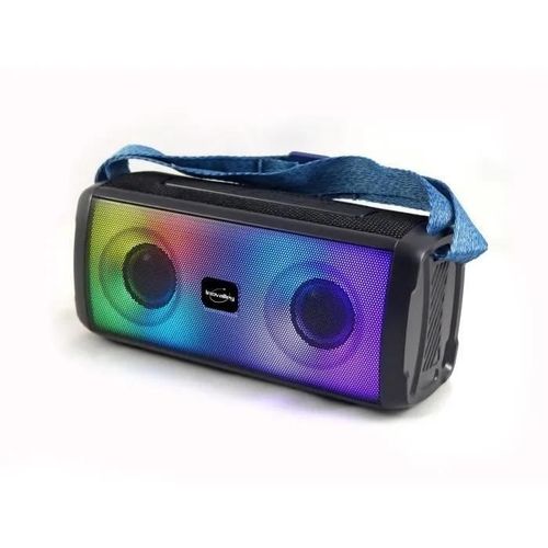 ENCEINTE LUMINEUSE BLUETOOTH - INOVALLEY - HP345-B - 10W - LEDS - BLUETOOTH V5.3 - MICRO - TWS - FM - USB 2.0 - MICRO SD - AUX-I